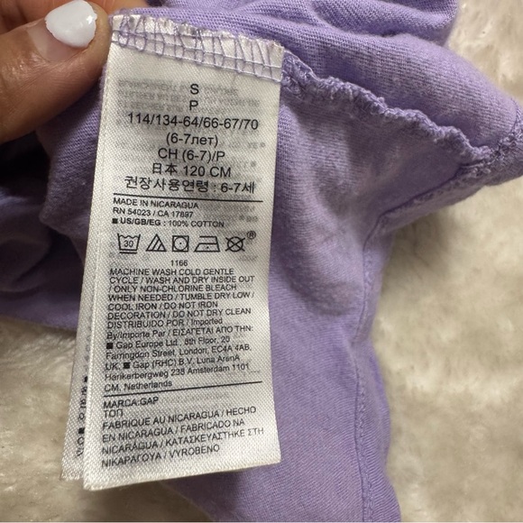 GAP Kids Bundle Long Sleeve and T-Shirt Sz S 6/7 - Picture 11 of 14